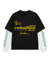Relentless Black/White full Sleeves t shirt