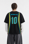 Neymar Black/White full Sleeves t shirt