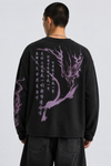 Shadow Dragon Waffle Henley T-Shirt