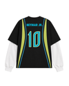 Neymar Black/White full Sleeves t shirt