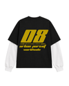 Relentless Black/White full Sleeves t shirt