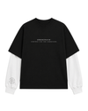 Sensitive Black/ White Full sleeves t shirt