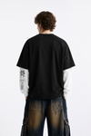 Hive Black/White Full Sleeves Tee